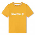 T-Shirt mit Print-Logo TIMBERLAND Für JUNGE