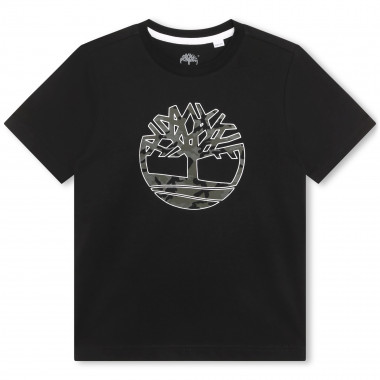 T-shirt met logo TIMBERLAND Voor