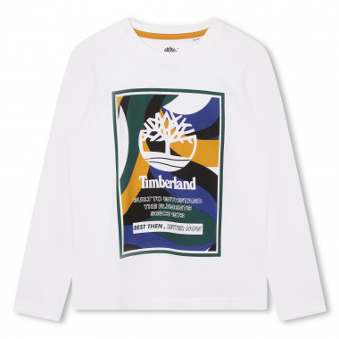 T-SHIRT MANGAS COMPRIDAS TIMBERLAND para RAPAZ
