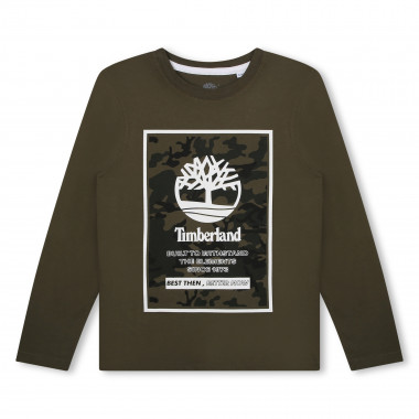 T-SHIRT MANGAS COMPRIDAS TIMBERLAND para RAPAZ