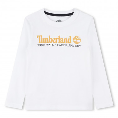 Camiseta estampado y mensaje TIMBERLAND para NIÑO