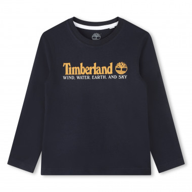 T-shirt met print en opschrift TIMBERLAND Voor