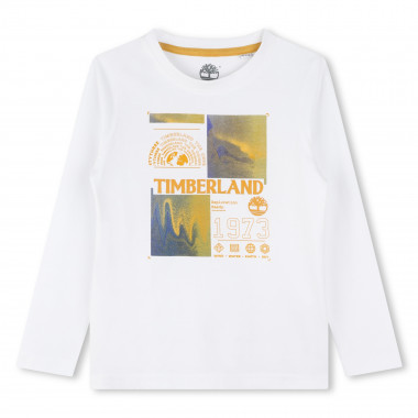 T-SHIRT MANGAS COMPRIDAS TIMBERLAND para RAPAZ