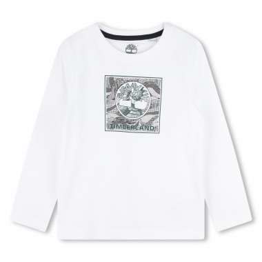 T-SHIRT MANGAS COMPRIDAS TIMBERLAND para RAPAZ