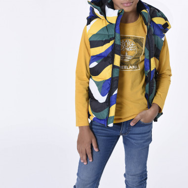 T-SHIRT MANGAS COMPRIDAS TIMBERLAND para RAPAZ