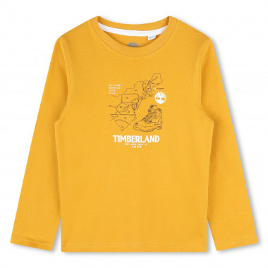 T-shirt met Yellow Boot-print TIMBERLAND Voor