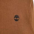 Pullover cotone logo TIMBERLAND Per RAGAZZO