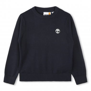 Baumwoll-pullover mit logo  Für 