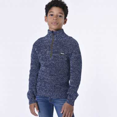 Cotton stand-up collar jumper TIMBERLAND for BOY