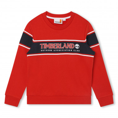 Cotton-rich sweatshirt TIMBERLAND for BOY