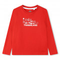 T-shirt with Yellow Boot print TIMBERLAND for BOY