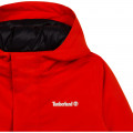 Hooded waterproof parka TIMBERLAND for BOY