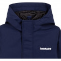Breathable waterproof jacket TIMBERLAND for BOY