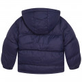 Water-repellent hooded puffer TIMBERLAND for BOY