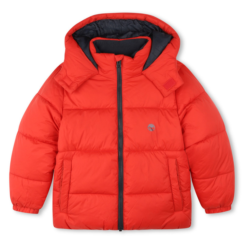 TIMBERLAND Plumifero hidrofugo liso niNo rojo Kids around