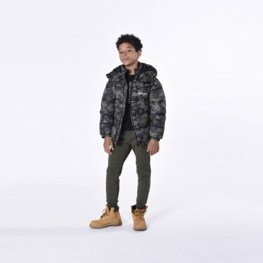 Wasserabweisende Camo-Daunenjacke TIMBERLAND Für JUNGE