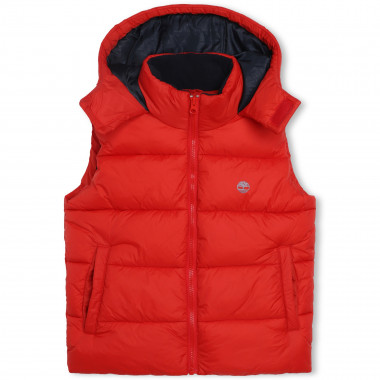 Zip-up water-repellent parka TIMBERLAND for BOY