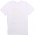 T-shirt a girocollo cotone bio TIMBERLAND Per RAGAZZO