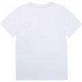 T-shirt en coton TIMBERLAND pour GARCON