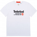 Bedrucktes T-Shirt aus Baumwoll-Jersey TIMBERLAND Für JUNGE