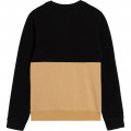 Tweekleurige sweater van geborsteld fleece TIMBERLAND Voor