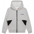 Hooded jogging cardigan TIMBERLAND for BOY