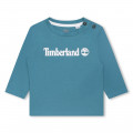 Langarm-Shirt mit Print-Logo TIMBERLAND Für JUNGE
