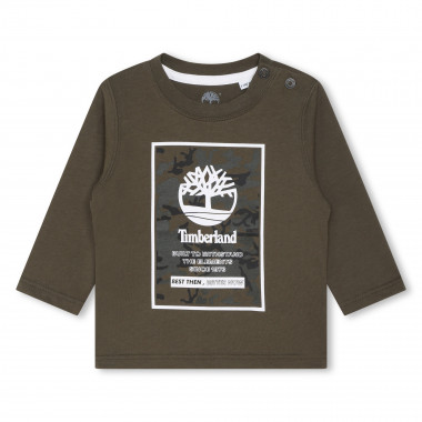 T-SHIRT MANGAS COMPRIDAS TIMBERLAND para RAPAZ