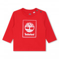 Langarm-Shirt mit Logo-Print TIMBERLAND Für JUNGE