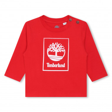 T-SHIRT MANGAS COMPRIDAS TIMBERLAND para RAPAZ