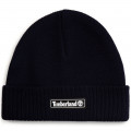 Plain knitted hat TIMBERLAND for BOY