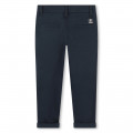 Cotton-rich trousers TIMBERLAND for BOY