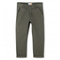 Wide-leg trousers with pockets TIMBERLAND for BOY