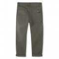 Wide-leg trousers with pockets TIMBERLAND for BOY