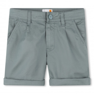 Plain pocketed Bermuda shorts TIMBERLAND for BOY