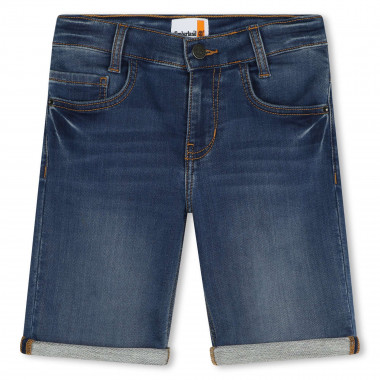 Adjustable denim shorts TIMBERLAND for BOY
