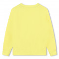 Fleece sweatshirt with motif TIMBERLAND for BOY
