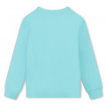 Fleece sweater met print TIMBERLAND Voor