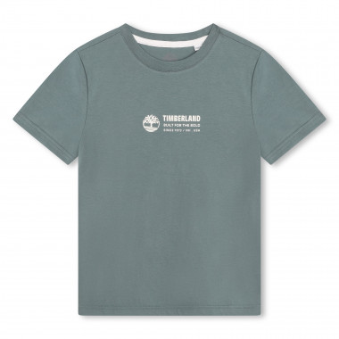 Kurzärmliges Baumwoll-T-Shirt  Für 