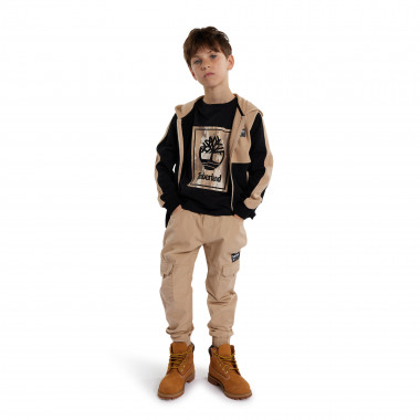 Short-sleeved cotton T-shirt TIMBERLAND for BOY