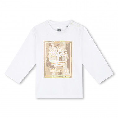 T-shirt maniche lunghe cotone TIMBERLAND Per RAGAZZO