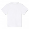 Camiseta de algodón y botones TIMBERLAND para NIÑO