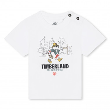 T-shirt met ronde hals TIMBERLAND Voor