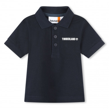 Cotton pique polo shirt TIMBERLAND for BOY