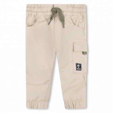 Plain cotton trousers TIMBERLAND for BOY