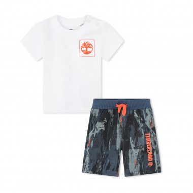 T-shirt e shorts bimateriali TIMBERLAND Per RAGAZZO
