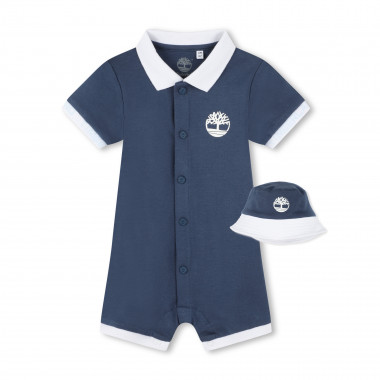 Playsuit and bucket hat set TIMBERLAND for BOY