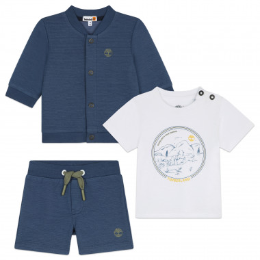 Cardigan, t-shirt e shorts TIMBERLAND Per RAGAZZO