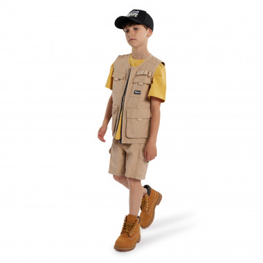 Gilet sans manche multipoches TIMBERLAND pour GARCON