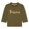 T-shirt à manches longues TIMBERLAND pour GARCON